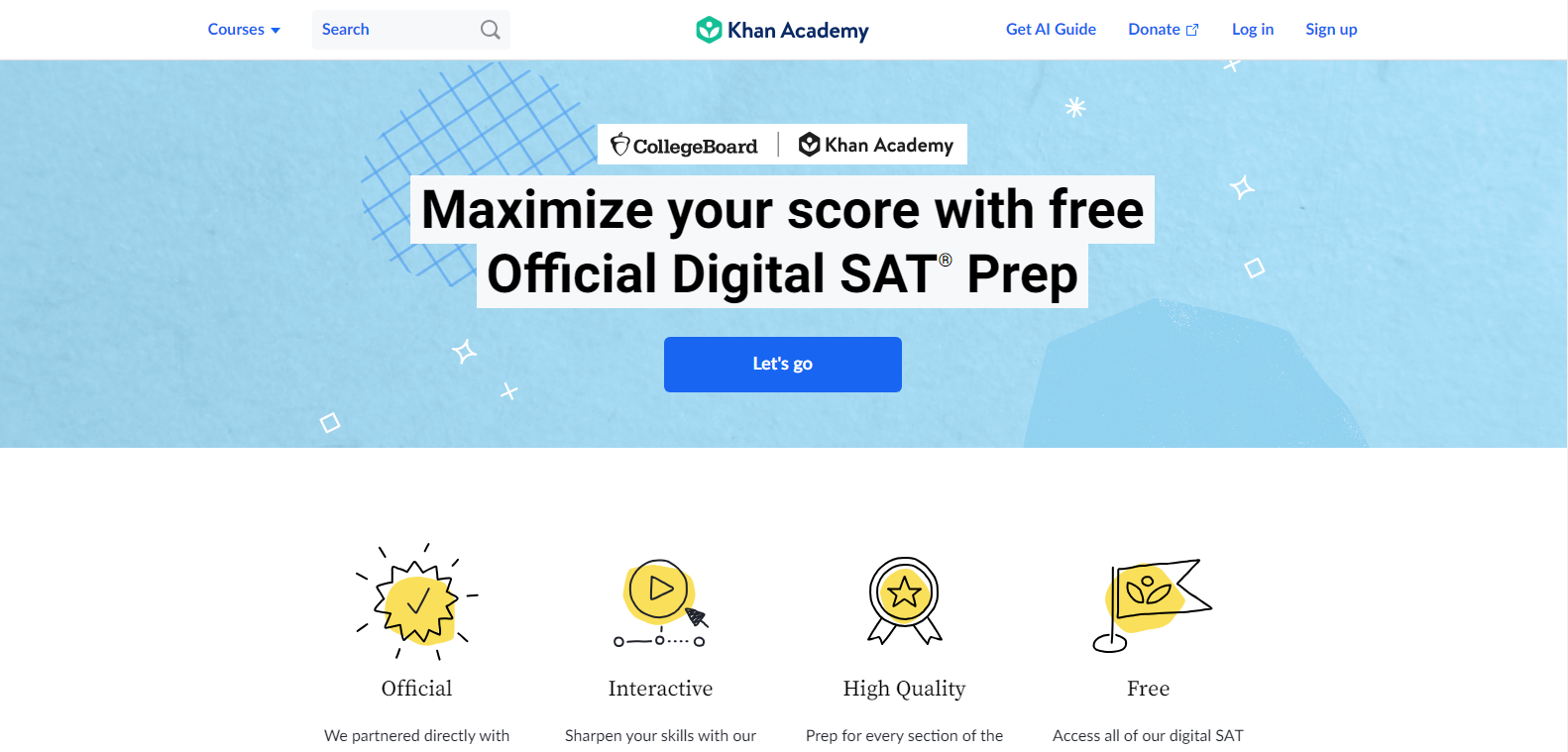 What are the 5 Best sites for Digital SAT Practice Tests CBSE Test