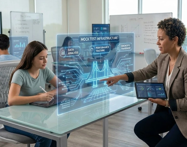 adaptive mock tests with real-exam simulator